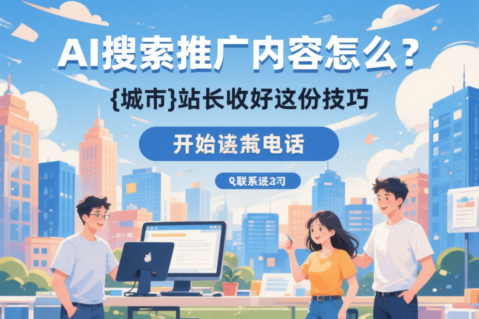 AI搜索推广内容怎么写？裕民站长收好这份技巧