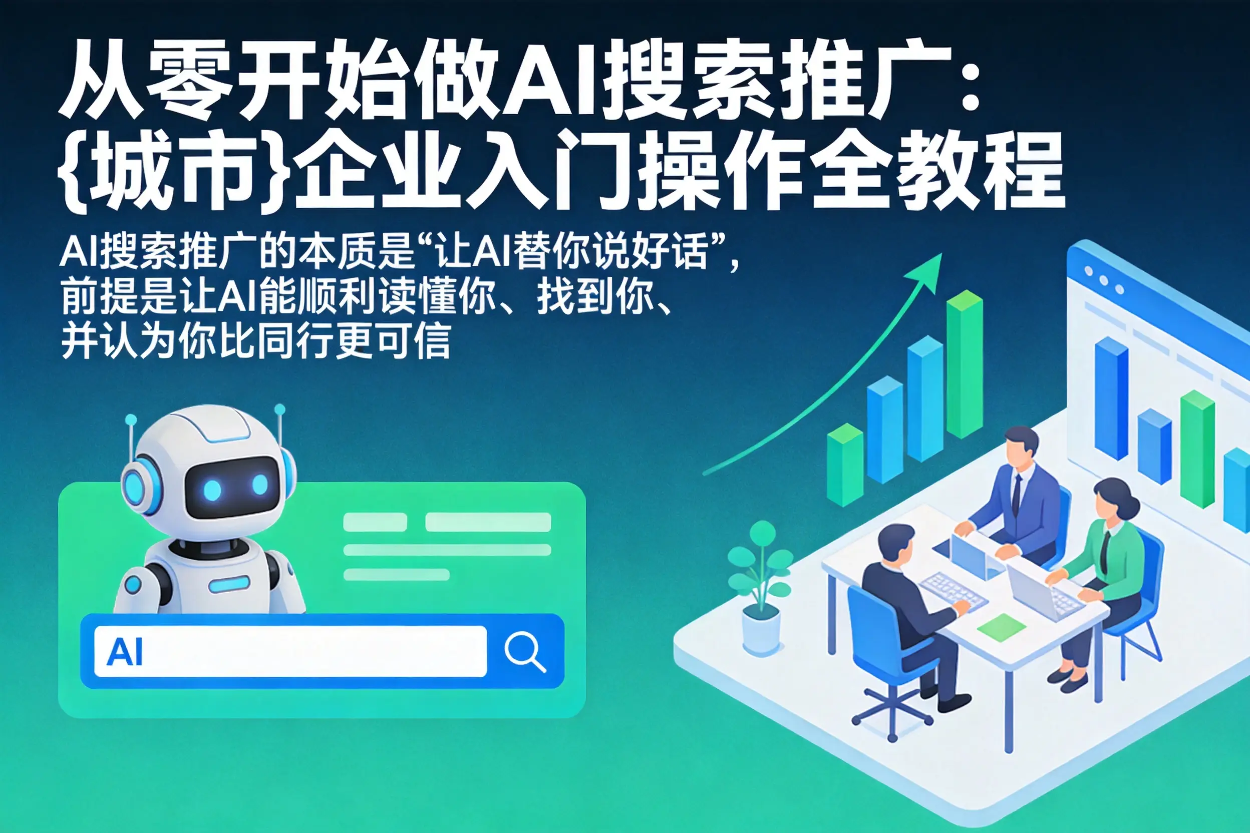 从零开始做AI搜索推广:裕民企业入门操作全教程